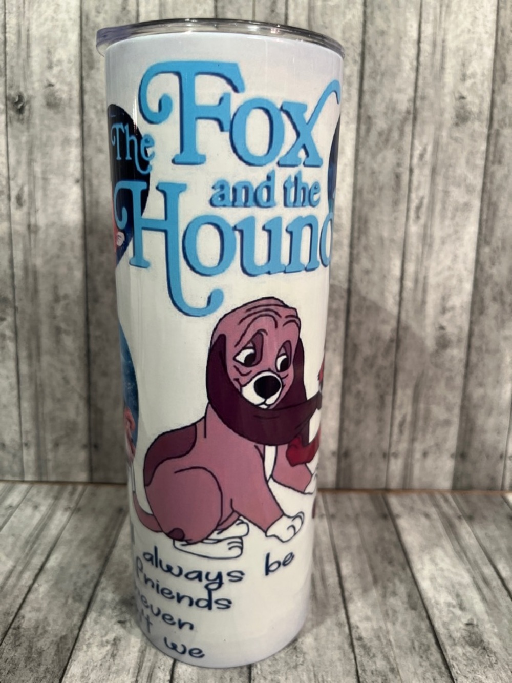 The Fox and the Hound Tumbler